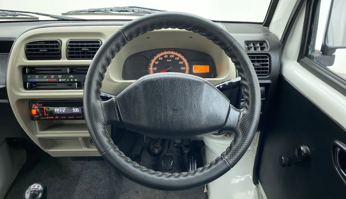 2018 Maruti Eeco 5 STR WITH AC PLUSHTR, Petrol, Manual, 37,999 km, Steering Wheel Close Up