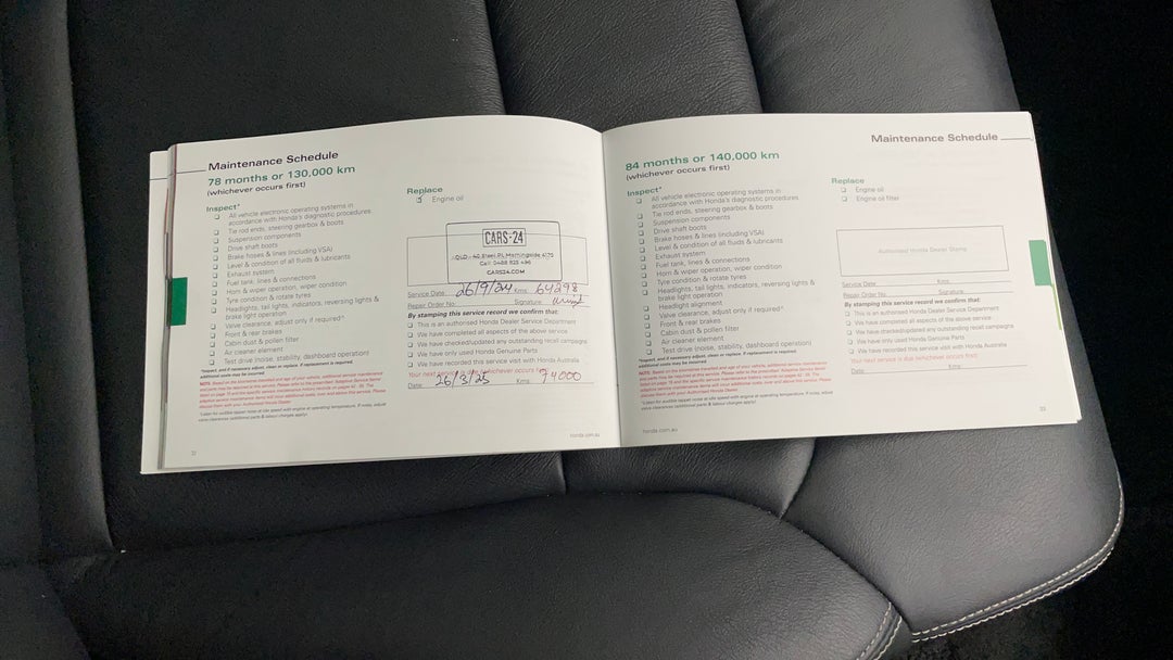 2018 Honda Odyssey Vti-l, Automatic, 64299 km, Service History