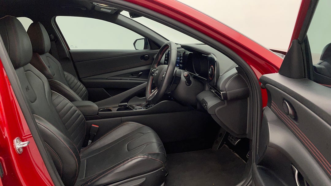 Right Side Front Door Cabin View