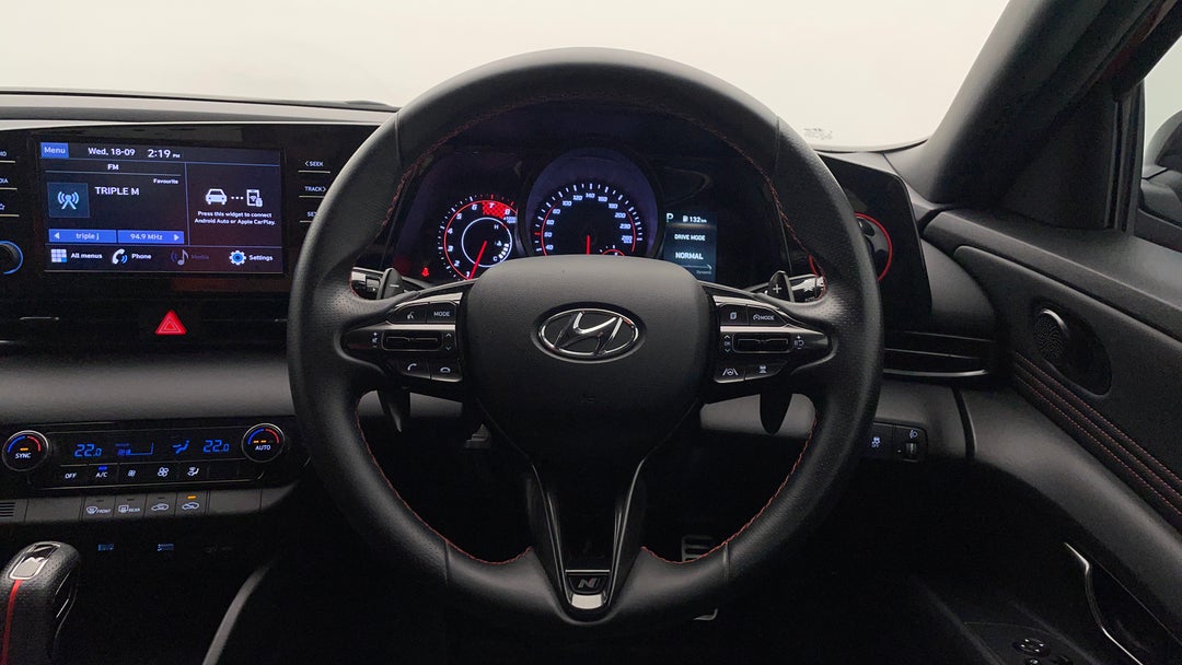 Steering Wheel Close-up