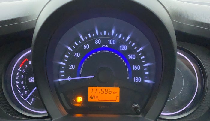 2015 Honda Brio S MT, Petrol, Manual, 1,11,585 km, Odometer Image