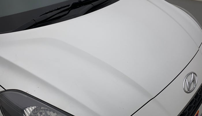 2022 Hyundai AURA S 1.2 CNG, CNG, Manual, 28,182 km, Bonnet (hood) - Slight discolouration
