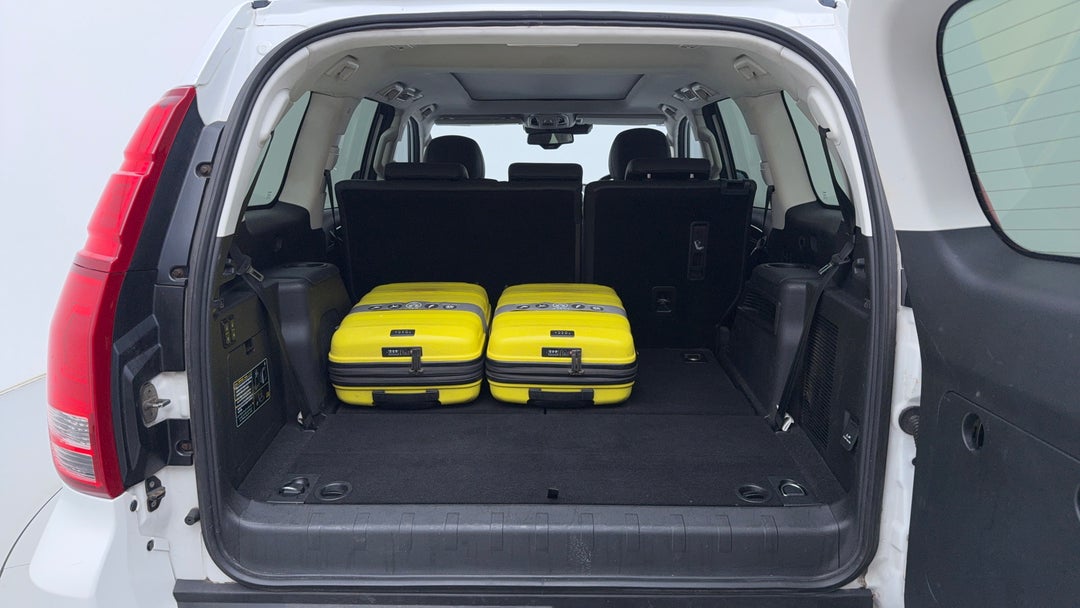 Boot Inside View with Luggage