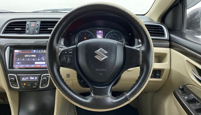 2015 Maruti Ciaz ZDI+ SHVS, Diesel, Manual, 57,600 km, Steering Wheel Close Up
