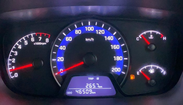 2016 Hyundai Xcent S 1.2, Petrol, Manual, 46,508 km, Odometer Image