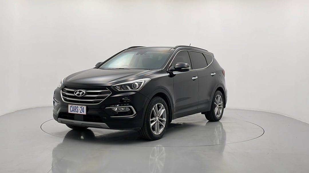 2015 Hyundai Santa Fe Highlander Crdi (4x4), Automatic, 77907 km, Left Front Diagonal (45- Degree) View
