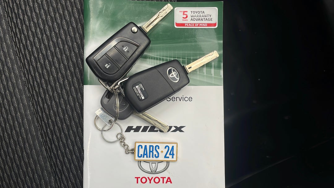 2019 Toyota Hilux Workmate, Automatic, 61438 km, Key Close-up