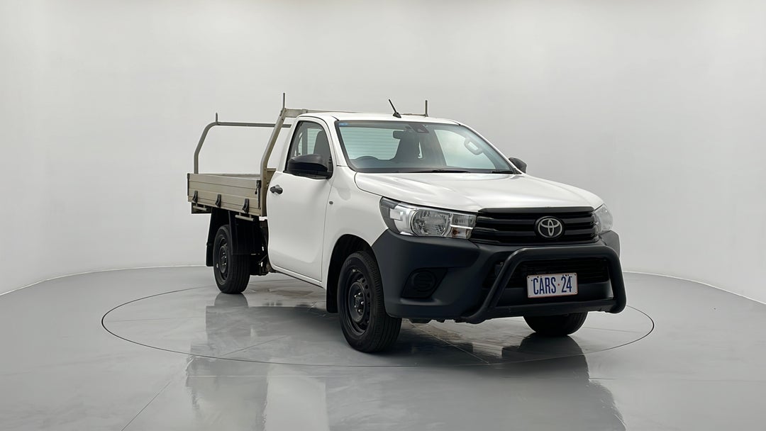 2019 Toyota Hilux Workmate, Automatic, 61438 km, Right Front Diagonal (45- Degree) View