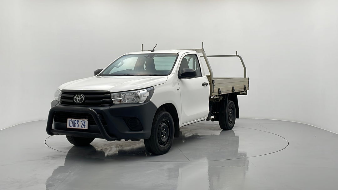 2019 Toyota Hilux Workmate, Automatic, 61438 km, Left Front Diagonal (45- Degree) View