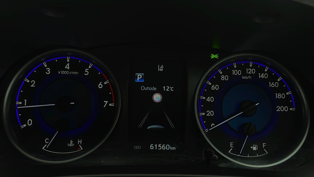 2019 Toyota Hilux Workmate, Automatic, 61438 km, Odometer View