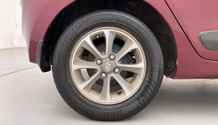 2013 Hyundai Grand i10 ASTA 1.2 KAPPA VTVT, Petrol, Manual, 92,482 km, Right Rear Wheel