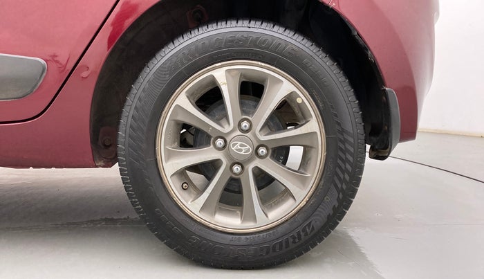 2013 Hyundai Grand i10 ASTA 1.2 KAPPA VTVT, Petrol, Manual, 92,482 km, Left Rear Wheel