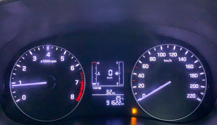 2017 Hyundai Creta SX PLUS 1.6 DUAL TONE VTVT, Petrol, Manual, 91,759 km, Odometer Image