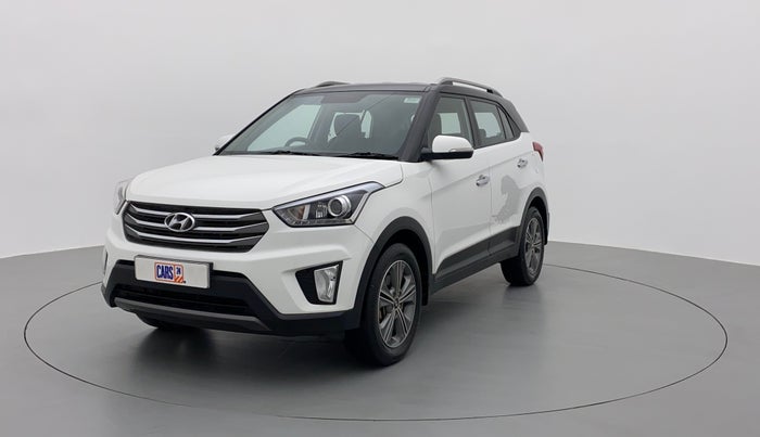 2017 Hyundai Creta SX PLUS 1.6 DUAL TONE VTVT, Petrol, Manual, 91,759 km, Left Front Diagonal