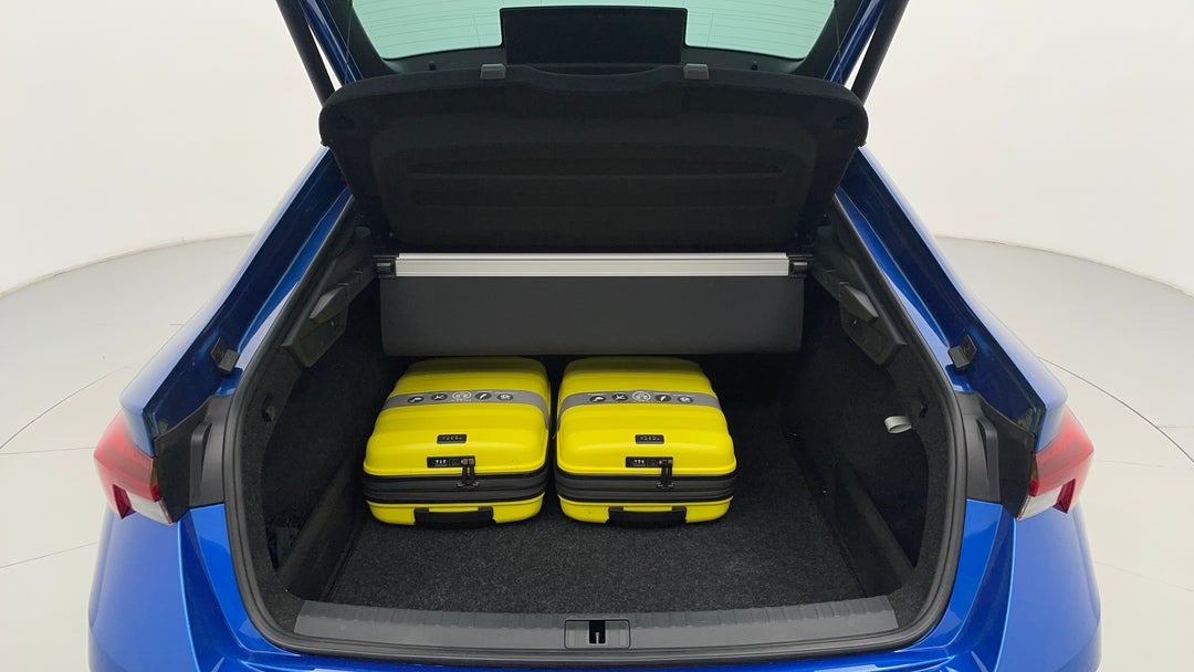 Boot Inside View with Luggage