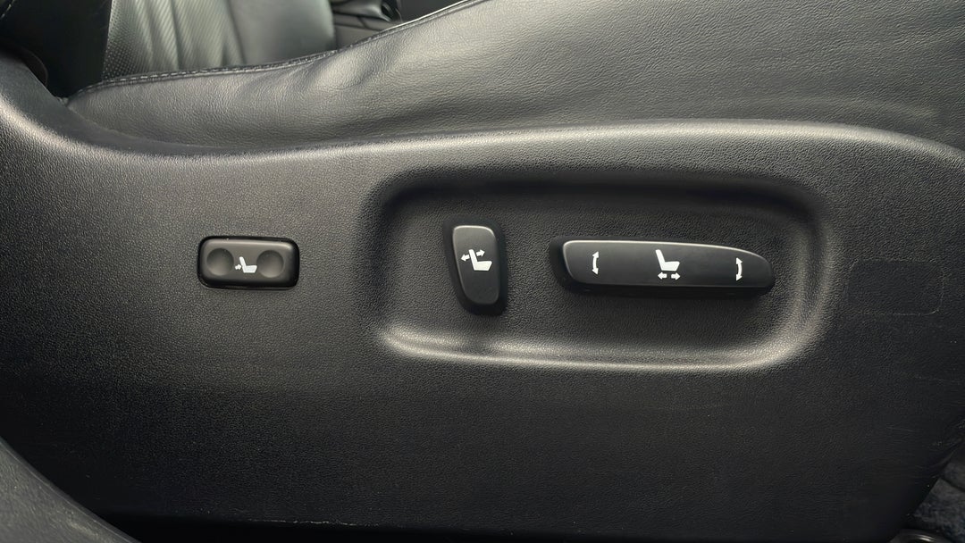 Drivers Side Adjustment Panel