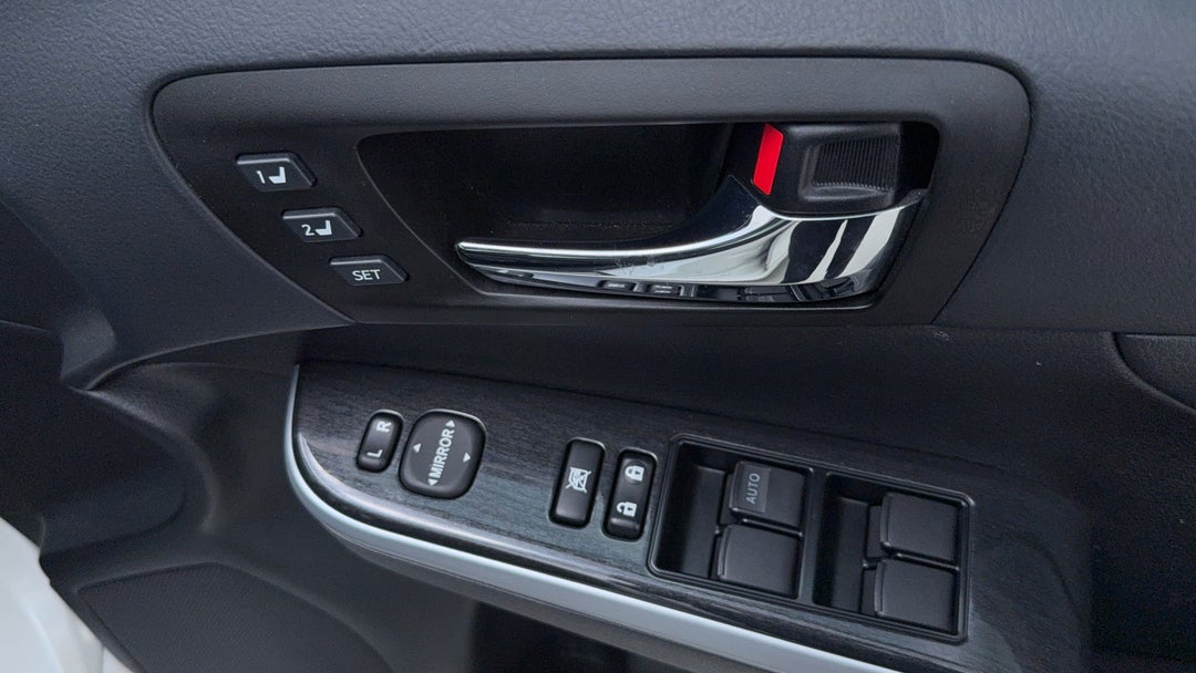 Drivers Side Door Panel Controls