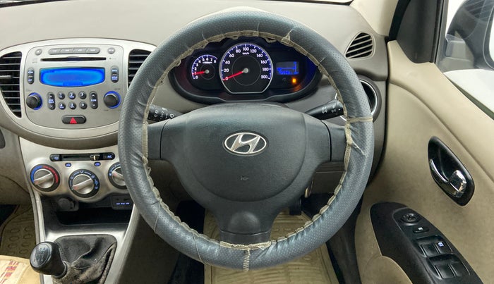 2012 Hyundai i10 SPORTZ 1.2, Petrol, Manual, 40,556 km, Steering Wheel Close Up