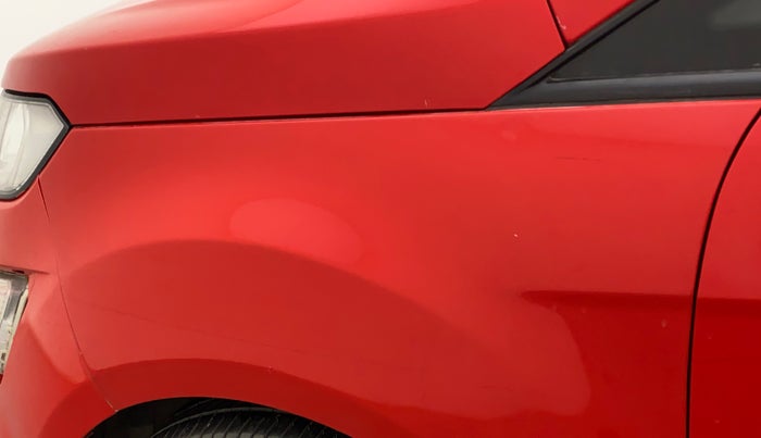 2018 Ford Ecosport TITANIUM + 1.5L DIESEL, Diesel, Manual, 92,274 km, Left fender - Slightly dented