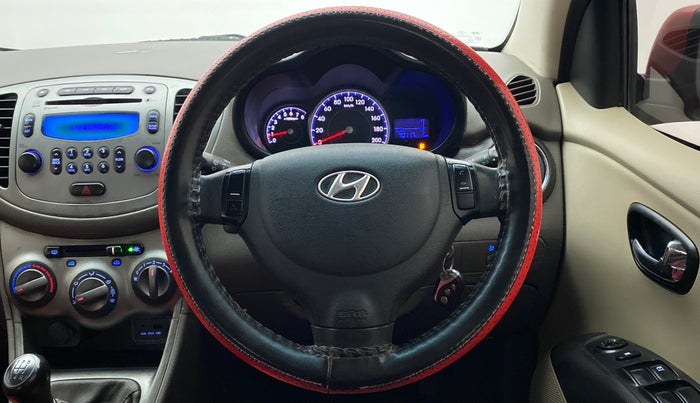 2011 Hyundai i10 SPORTZ 1.2, Petrol, Manual, 70,117 km, Steering Wheel Close Up