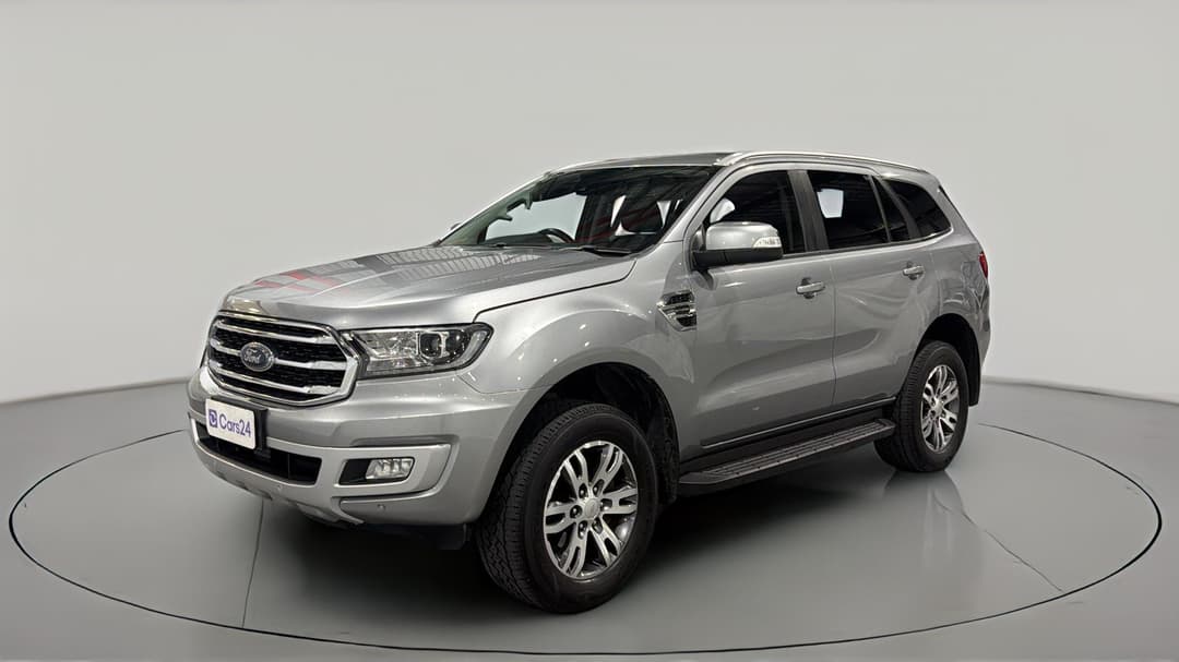 2020 Ford Everest Trend (4WD 7 Seat), Automatic, 109657 km, Left Front Diagonal (45- Degree) View