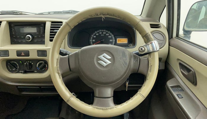 2011 Maruti Zen Estilo LXI, Petrol, Manual, 43,884 km, Steering wheel - Steering cover is minor torn