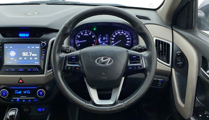 2016 Hyundai Creta SX PLUS AT 1.6 PETROL, Petrol, Automatic, 92,375 km, Steering Wheel Close Up