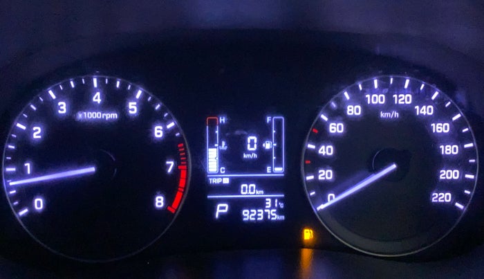 2016 Hyundai Creta SX PLUS AT 1.6 PETROL, Petrol, Automatic, 92,375 km, Odometer Image