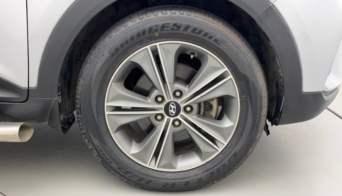 2016 Hyundai Creta SX PLUS AT 1.6 PETROL, Petrol, Automatic, 92,375 km, Right Front Wheel
