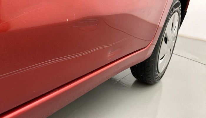 2017 Maruti Celerio ZXI AMT (O), Petrol, Automatic, 70,666 km, Rear left door - Slightly dented