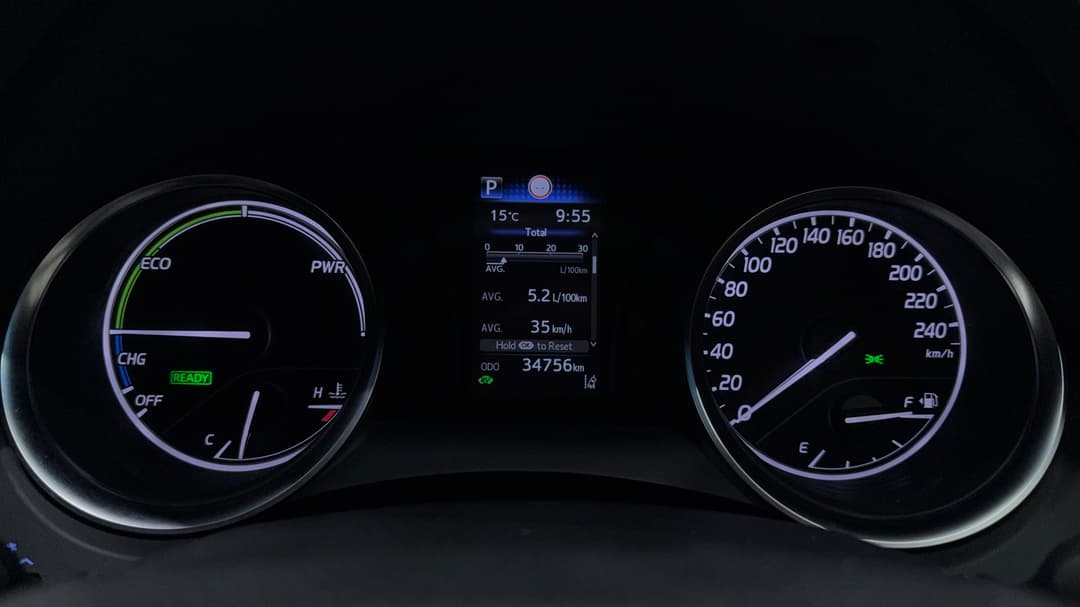 2023 Toyota Camry Ascent Hybrid, Automatic, 34756 km, Odometer View