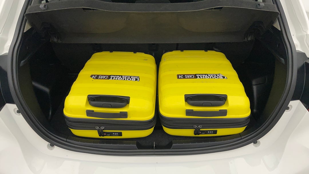 Boot Inside View with Luggage