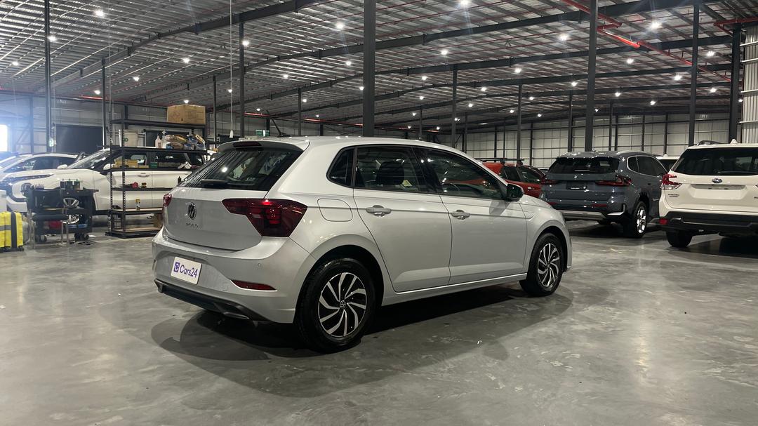 2024 Volkswagen Polo Life, Automatic, 25692 km, Right Back Diagonal (45- Degree) View