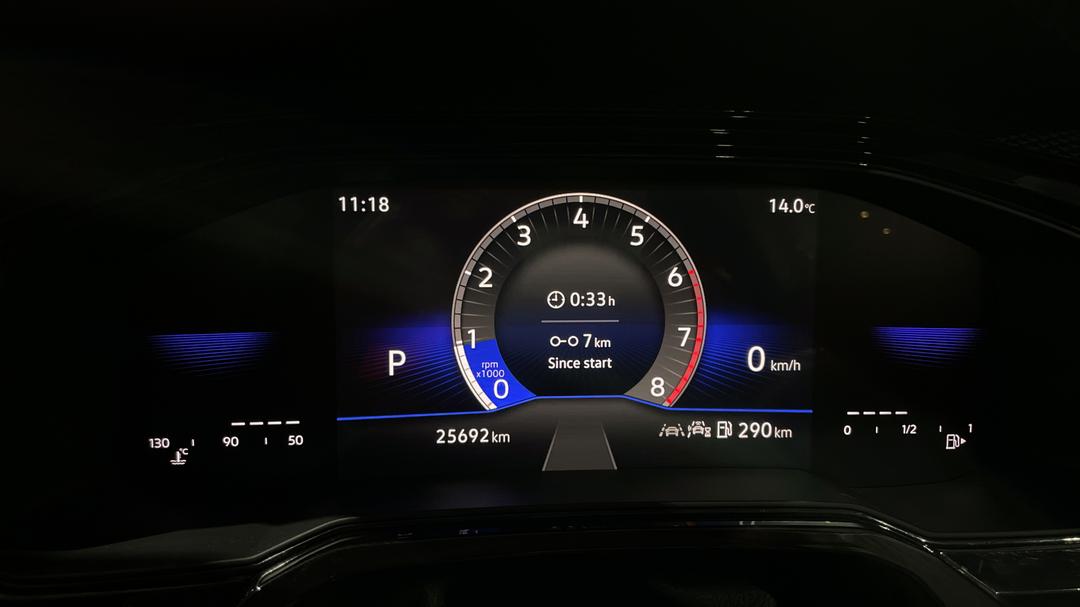 2024 Volkswagen Polo Life, Automatic, 25692 km, Odometer View