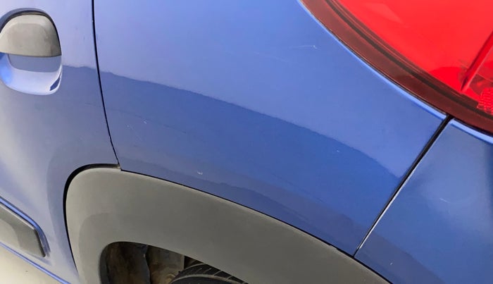 2018 Renault Kwid CLIMBER 1.0 AMT, Petrol, Automatic, 49,641 km, Left quarter panel - Minor scratches