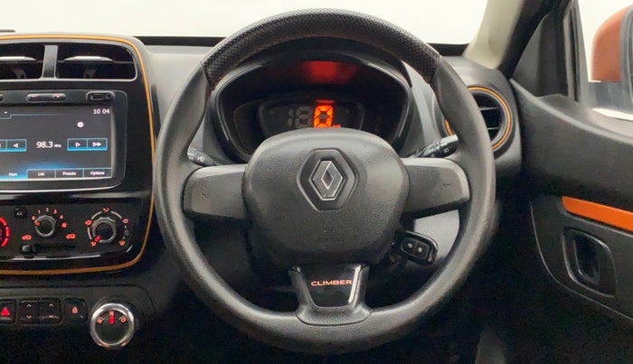 2018 Renault Kwid CLIMBER 1.0 AMT, Petrol, Automatic, 49,641 km, Steering Wheel Close Up