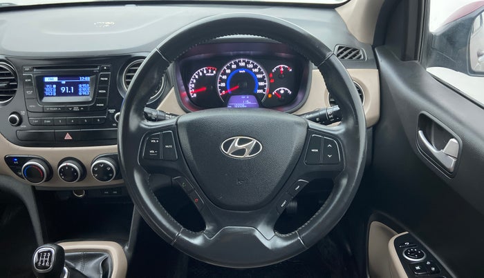 2015 Hyundai Grand i10 ASTA 1.2 KAPPA VTVT, Petrol, Manual, 13,032 km, Steering Wheel Close Up