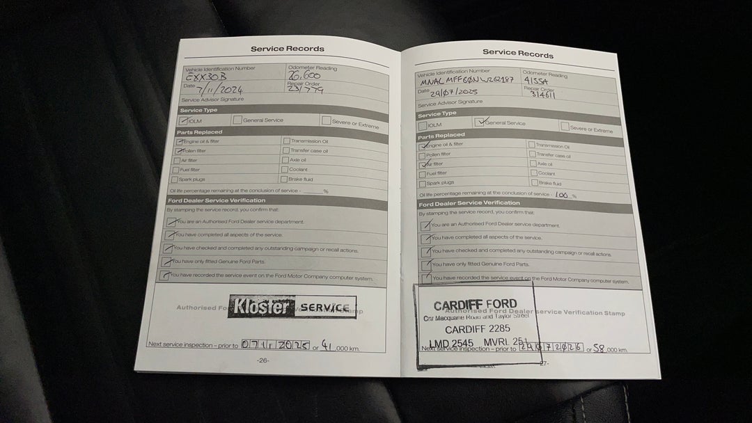 2022 Ford Ranger Sport 2.0 (4x4), Automatic, 48556 km, Service History