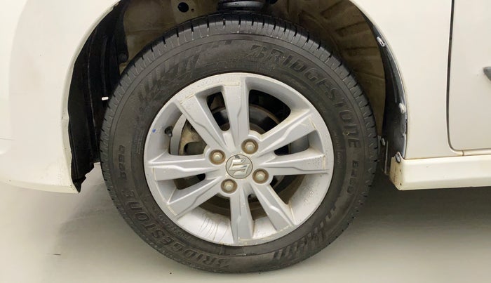 2013 Maruti Wagon R Stingray VXI, Petrol, Manual, 55,590 km, Left Front Wheel