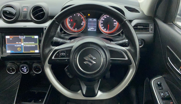 2019 Maruti Swift ZXI PLUS, Petrol, Manual, 81,808 km, Steering Wheel Close Up