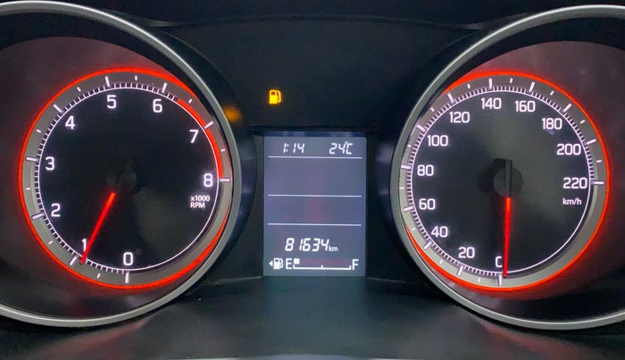 2019 Maruti Swift ZXI PLUS, Petrol, Manual, 81,808 km, Odometer Image