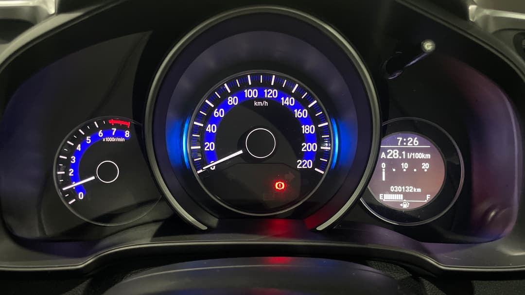 2016 Honda Jazz Vti, Manual, 30132 km, Odometer View