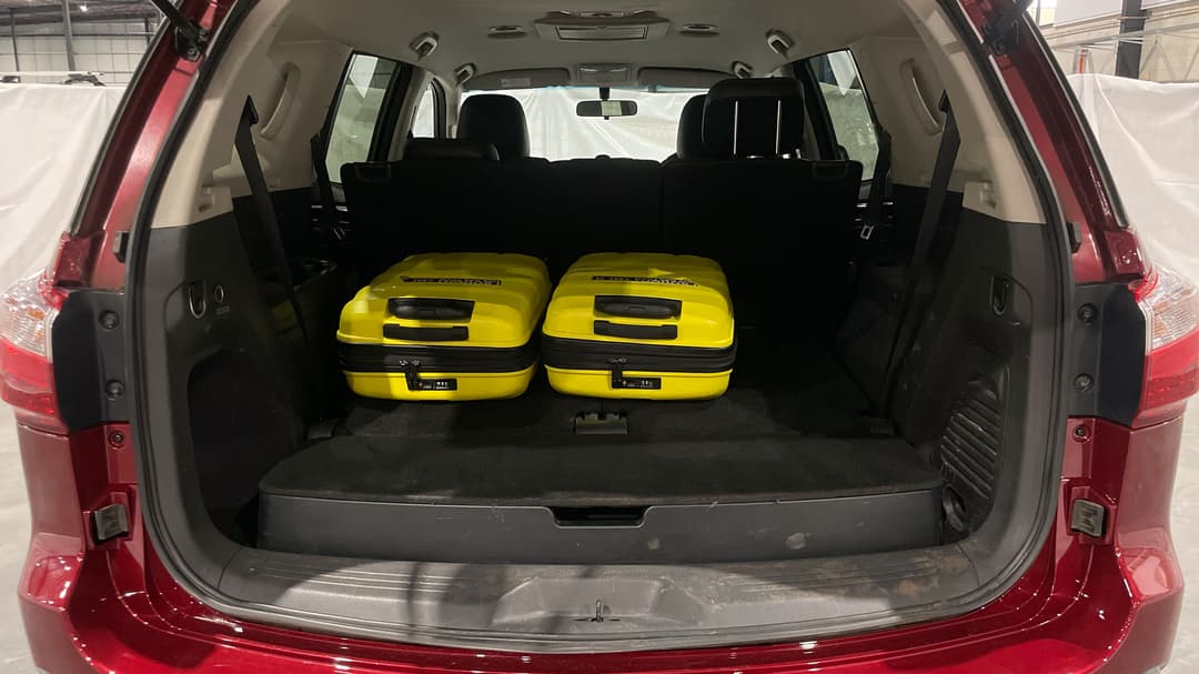 2020 Isuzu MU-X Ls-t (4x2), Automatic, 126773 km, Boot Inside View with Luggage