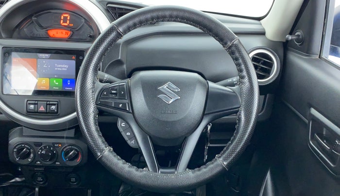 2020 Maruti S PRESSO VXI PLUS AGS, Petrol, Automatic, 6,193 km, Steering Wheel Close Up