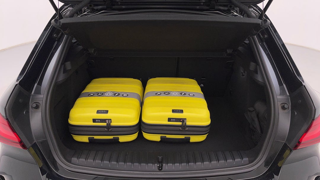 Boot Inside View with Luggage