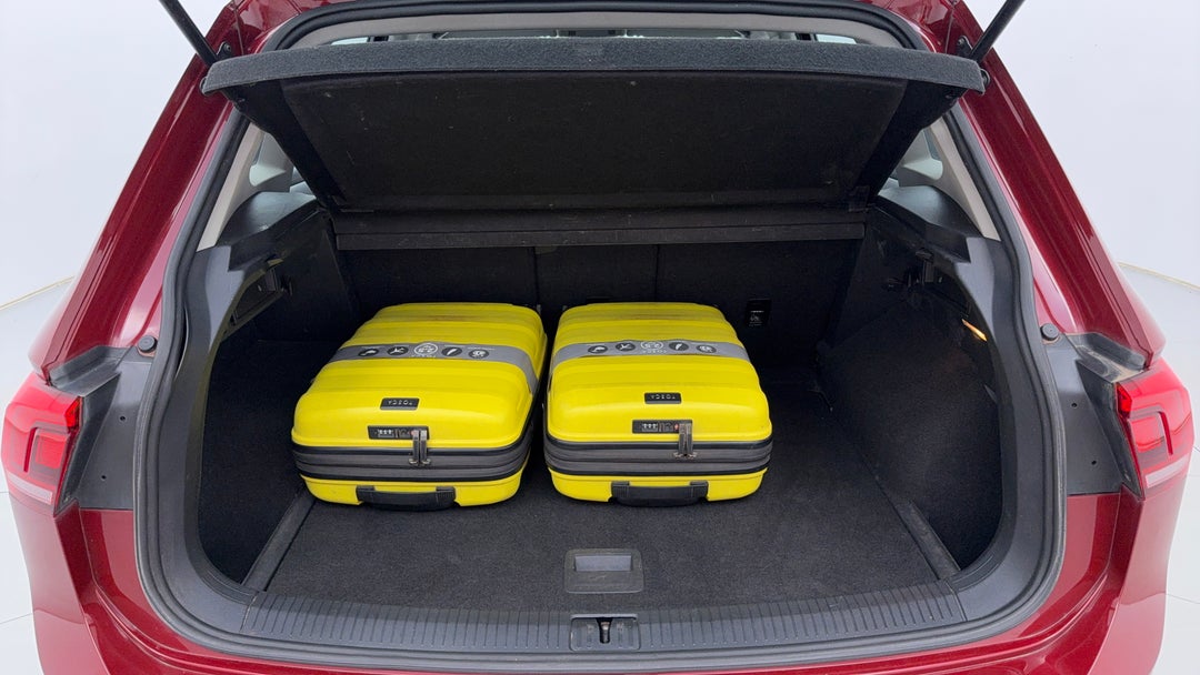Boot Inside View with Luggage