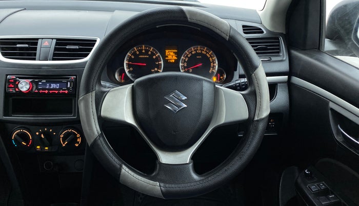 2013 Maruti Swift VXI, Petrol, Manual, 49,510 km, Steering Wheel Close Up