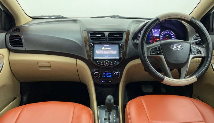 2016 Hyundai Verna FLUIDIC 1.6 VTVT SX AT, Petrol, Automatic, 60,409 km, Dashboard View