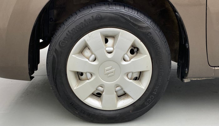 2017 Maruti Wagon R 1.0 LXI CNG, CNG, Manual, 72,674 km, Left Front Wheel