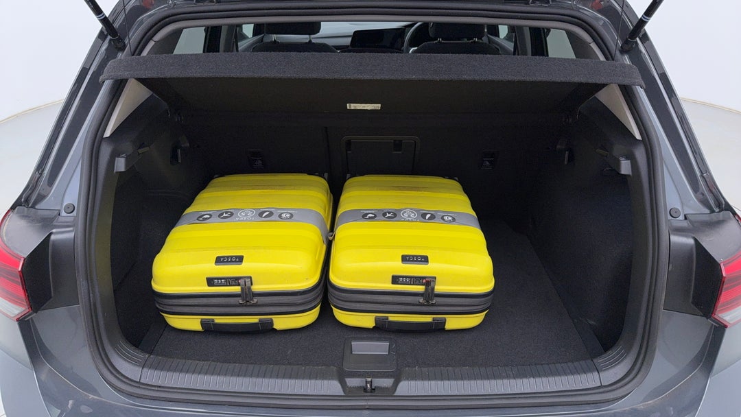 Boot Inside View with Luggage
